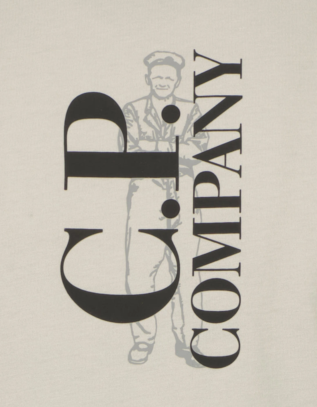 Vertical Logo Print T-Shirt