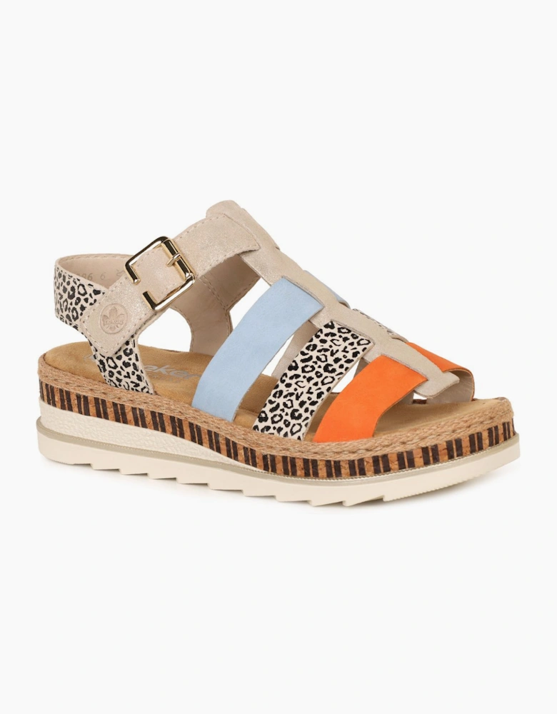 Costa Rica Womens Wedge Heel Sandals
