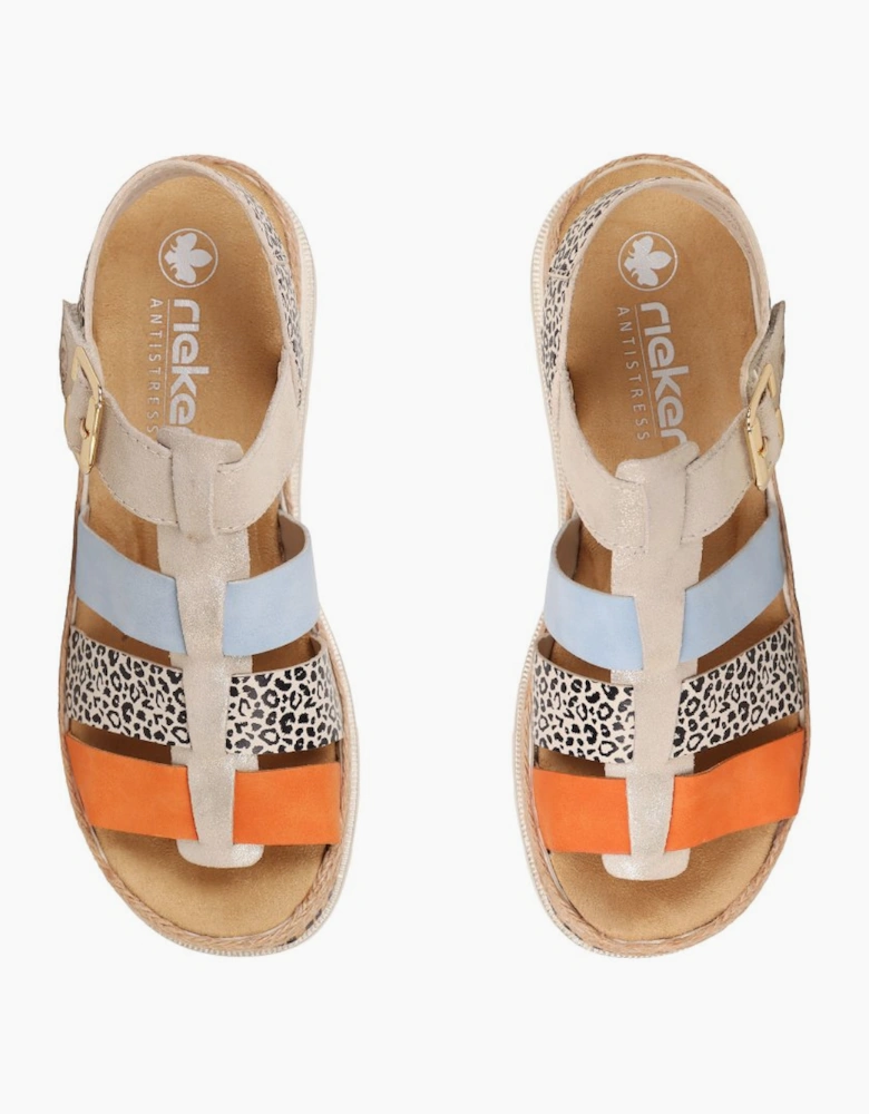 Costa Rica Womens Wedge Heel Sandals
