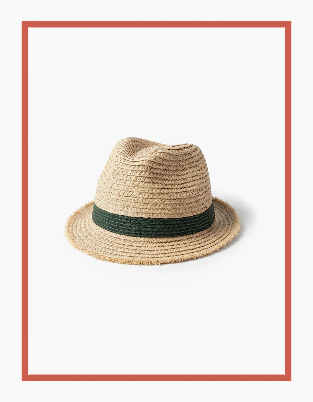 Millie Raffia Trilby Hat - Natural