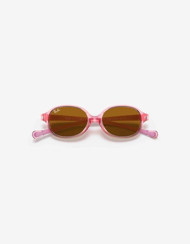 Ray-Ban Baby 0RJ9187S Sunglasses in Red