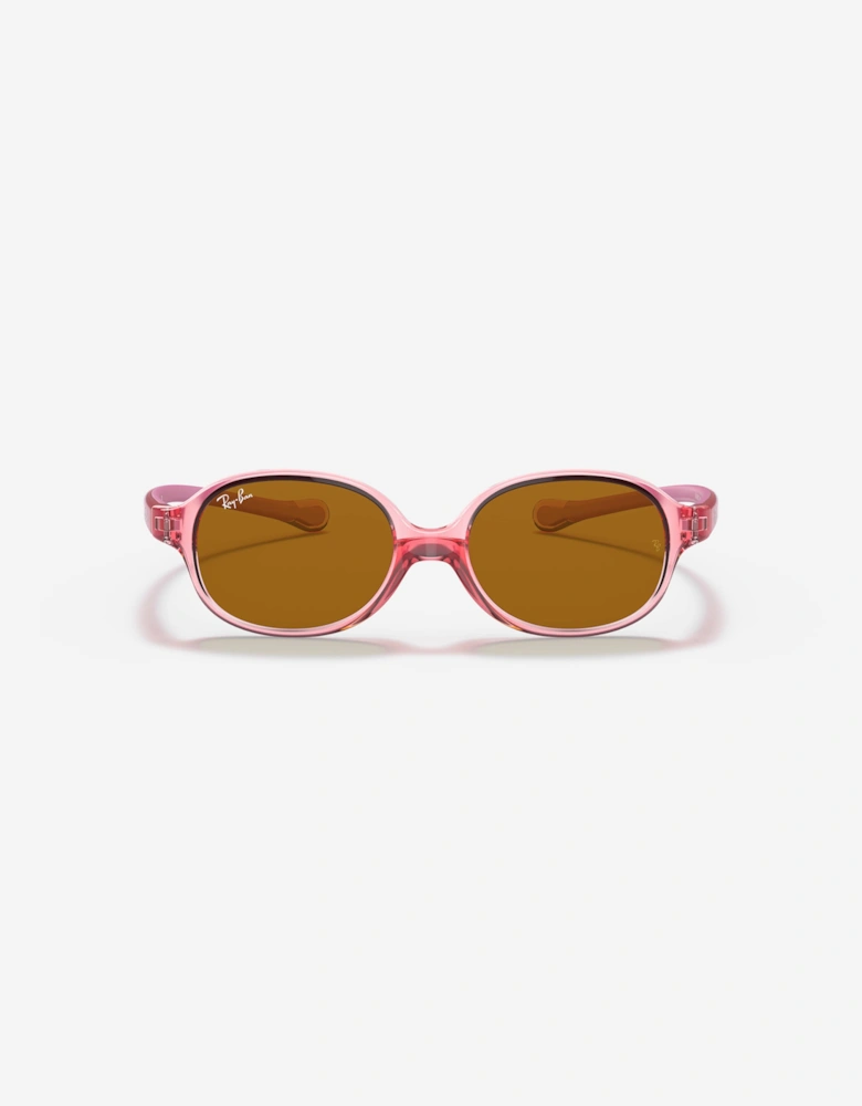 Ray-Ban Baby 0RJ9187S Sunglasses in Red