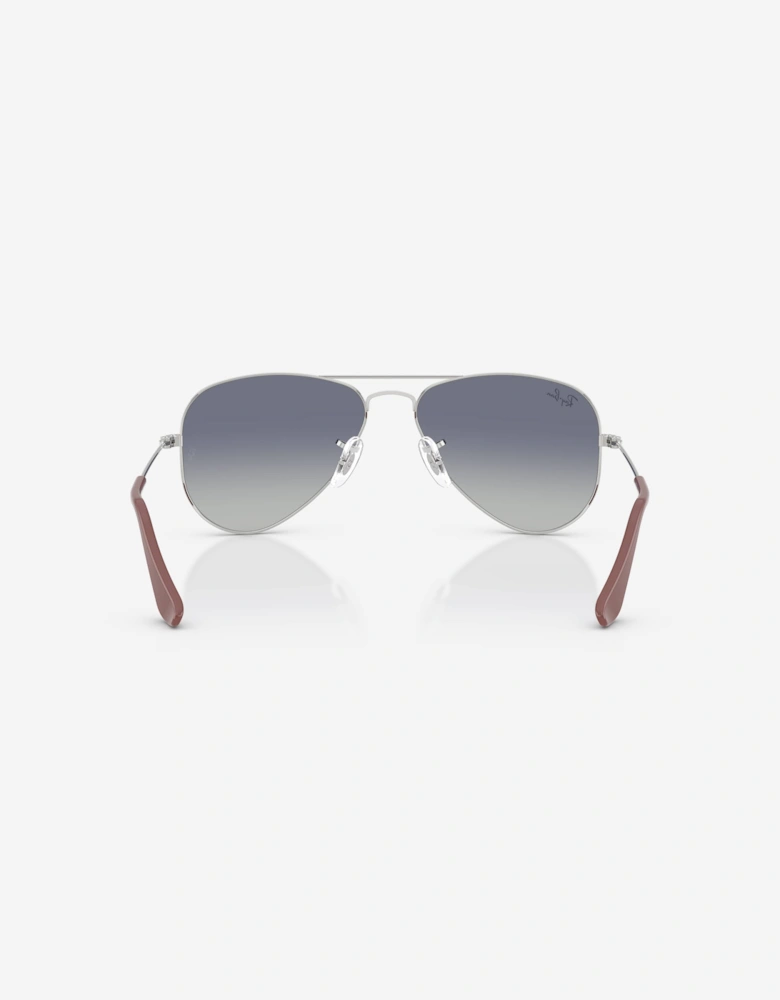 Ray-Ban Kids Aviator Sunglasses in Silver