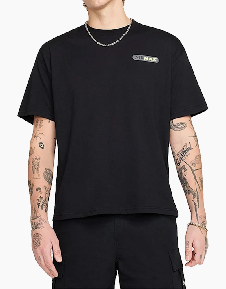 Nike Air Max Mens T Shirts Crew Neck GFX Swoosh Cotton Sports Tee