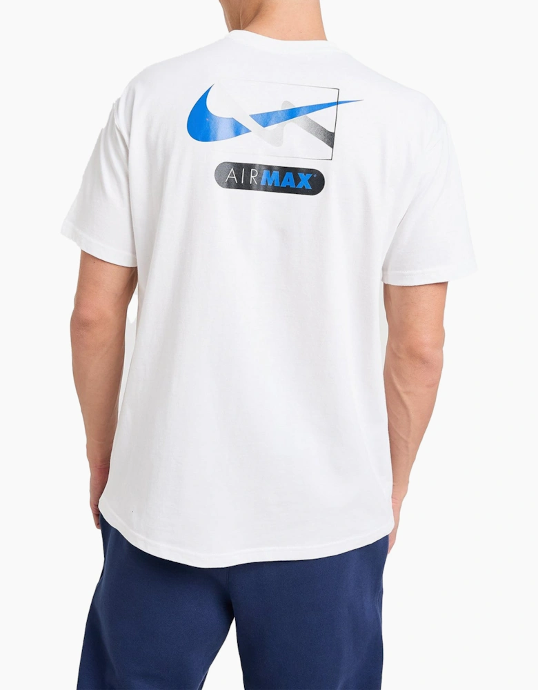 Nike Air Max Mens T Shirts Crew Neck GFX Swoosh Cotton Sports Tee