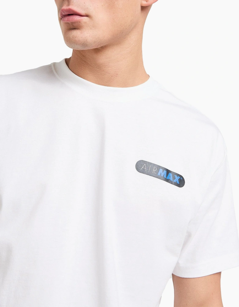 Nike Air Max Mens T Shirts Crew Neck GFX Swoosh Cotton Sports Tee