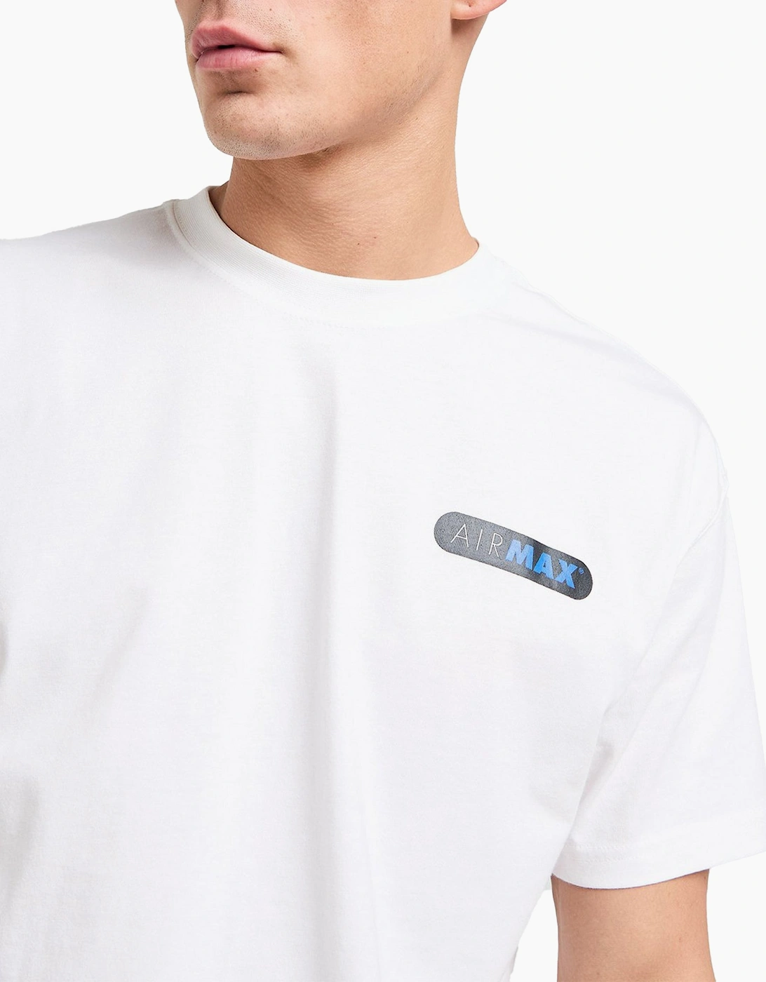 Nike Air Max Mens T Shirts Crew Neck GFX Swoosh Cotton Sports Tee