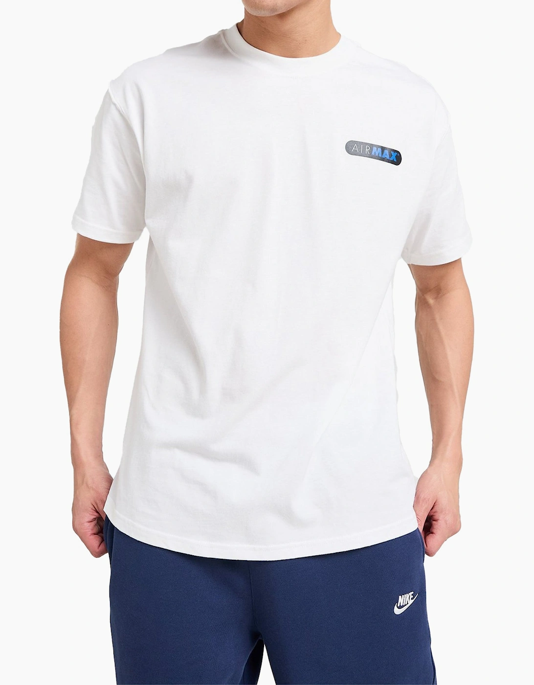 Nike Air Max Mens T Shirts Crew Neck GFX Swoosh Cotton Sports Tee
