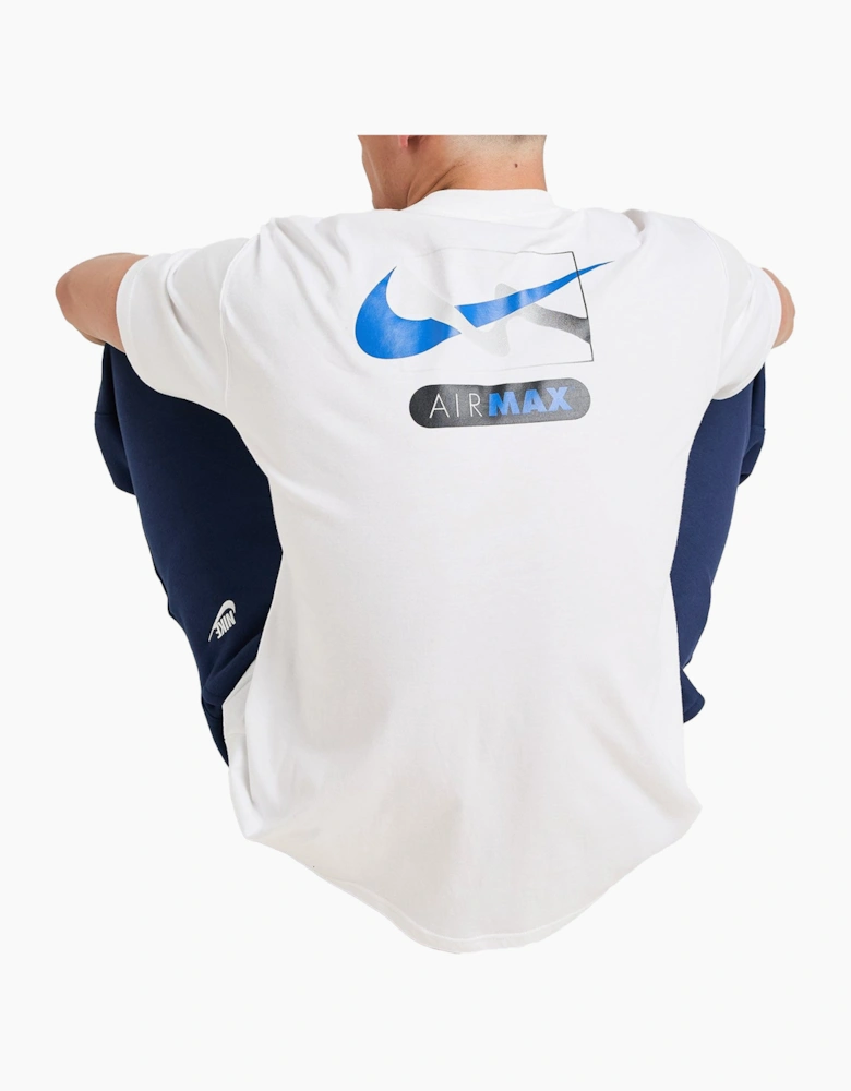 Nike Air Max Mens T Shirts Crew Neck GFX Swoosh Cotton Sports Tee