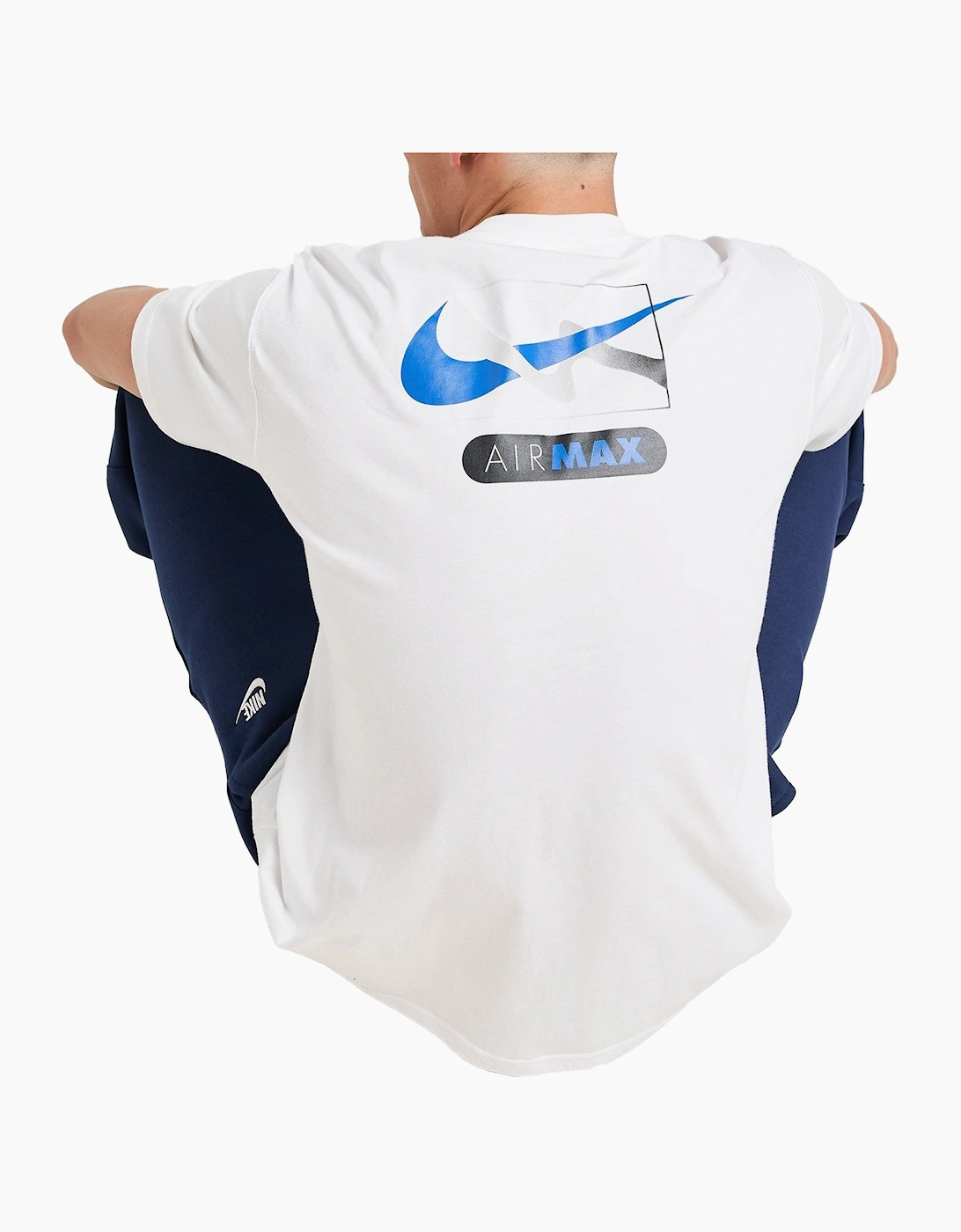 Nike Air Max Mens T Shirts Crew Neck GFX Swoosh Cotton Sports Tee