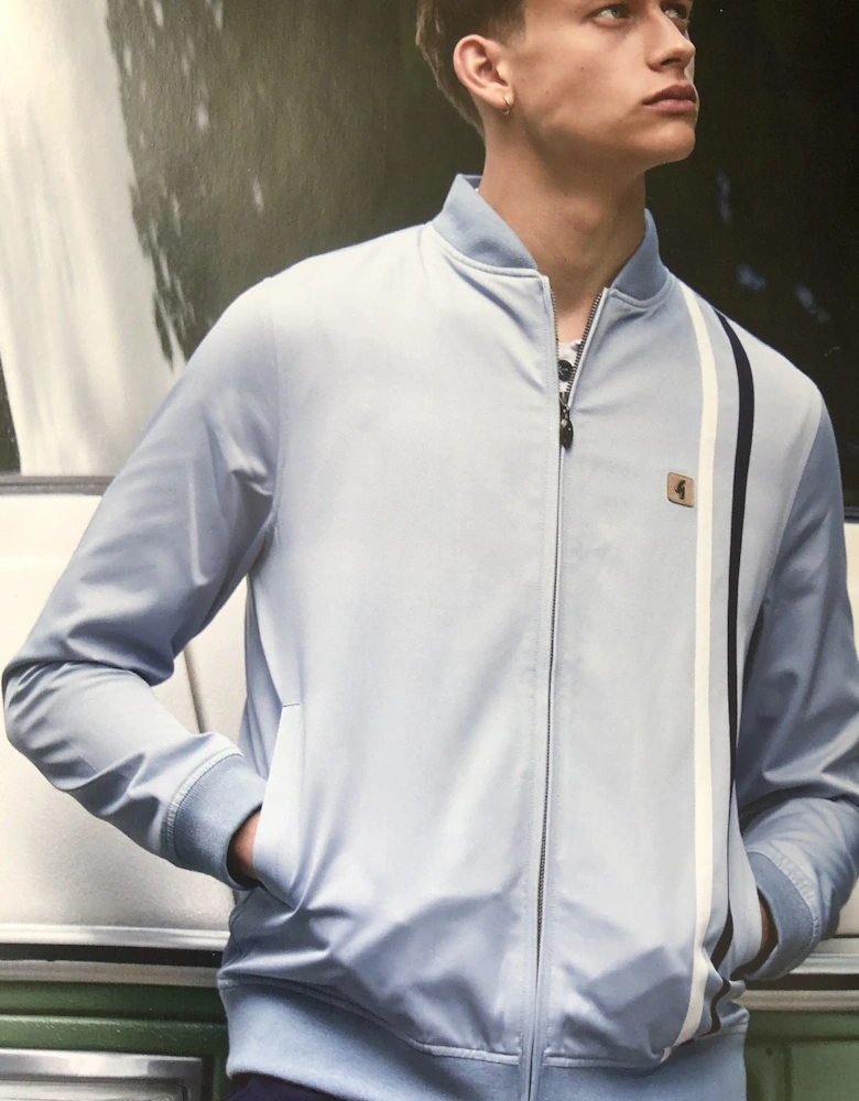 Griffin Surf Racing Stripe Bomber Jacket | Surf