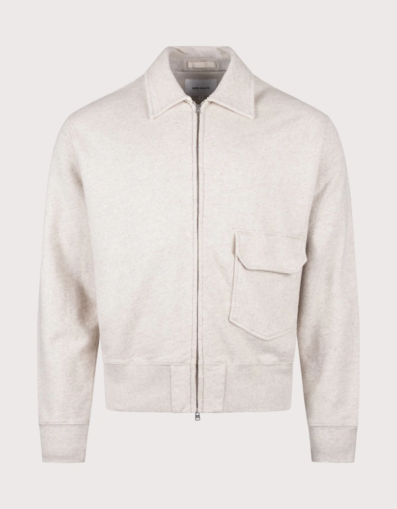 Fynshav Cotton Linen Loopback Overshirt