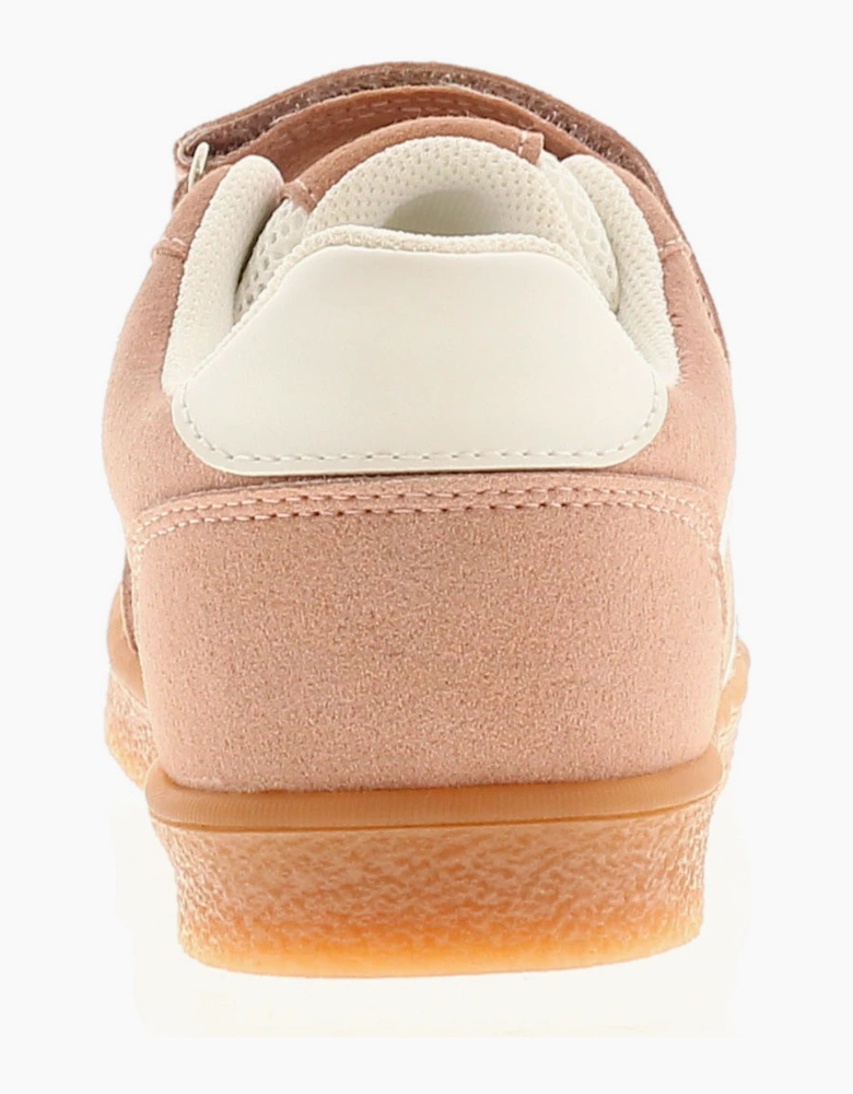 SURGE Junior Girls Trainers Harper Elasticated Laces pink UK Size