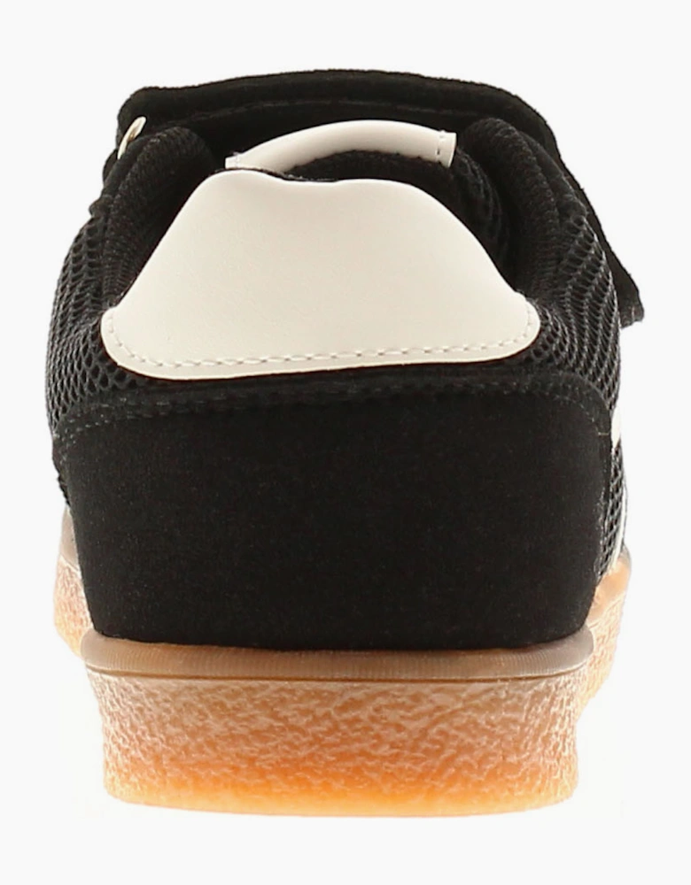 SURGE Junior Boys Trainers Harper Elasticated Lace black UK Size