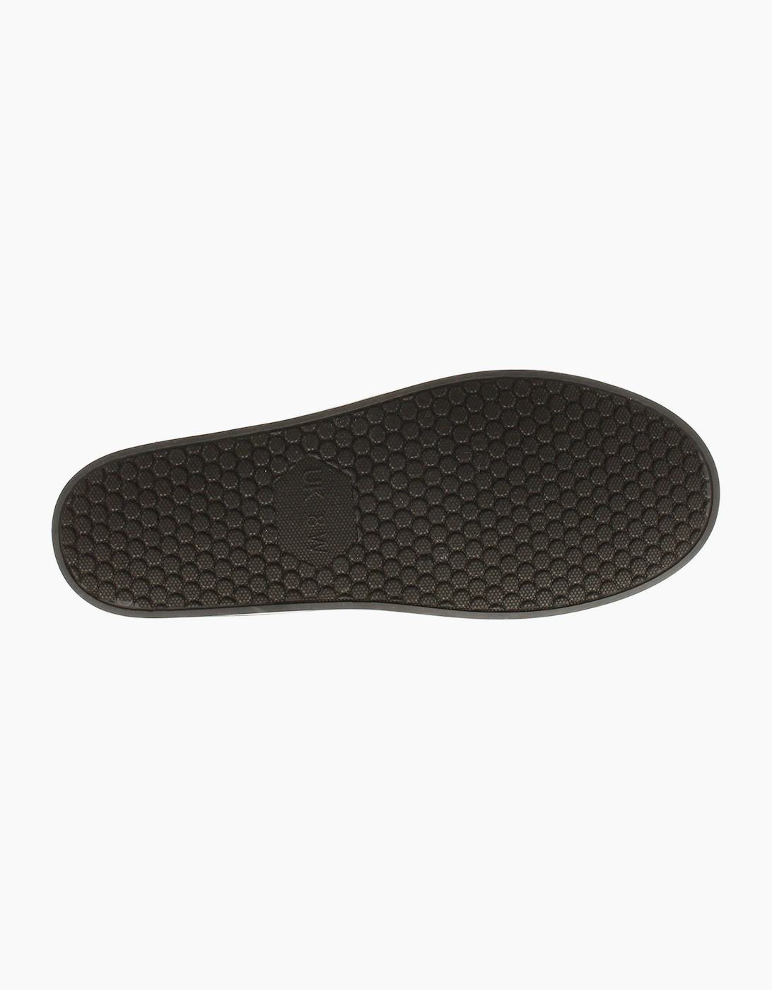 Oakdale Mens Full Slippers Memory Foam Stuart black UK Size