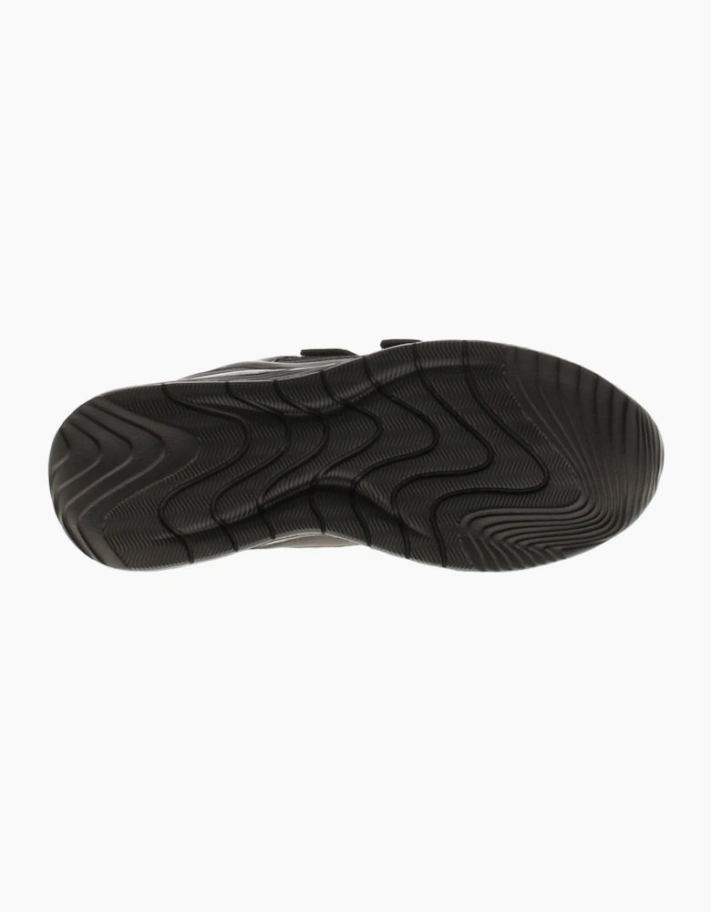 SURGE Junior Boys Trainers Azriel JNR Touch Fastening black UK Size