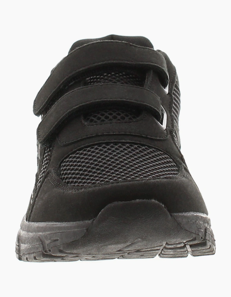 SURGE Mens Trainers Chance Touch Fastening black UK Size