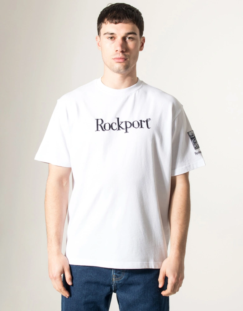 Oversized Fit Highland Front Logo Washed T-Shirt