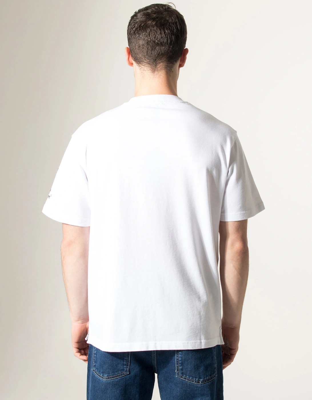 Oversized Fit Highland Front Logo Washed T-Shirt