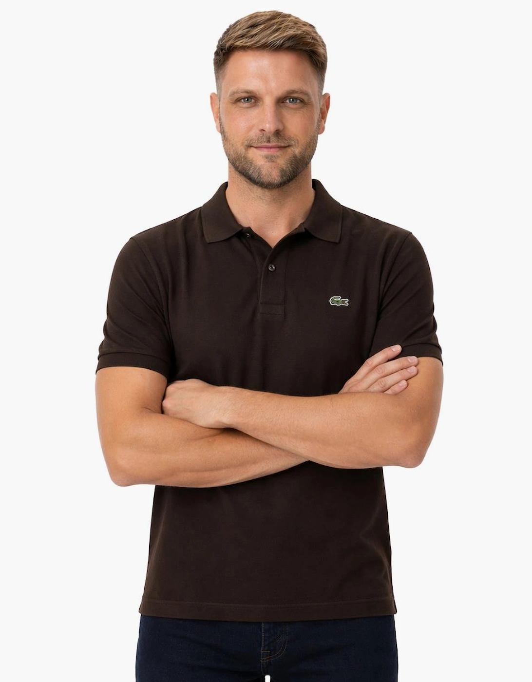 Lacoste Classic Fit Polo Shirt Brown