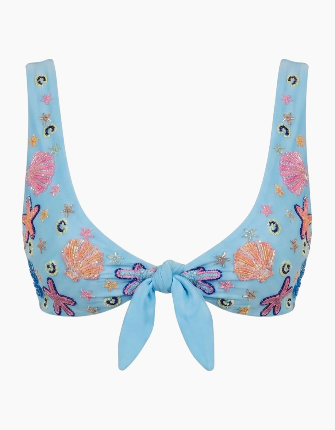 Orla Tie In The Middle Bikini Top in Stock