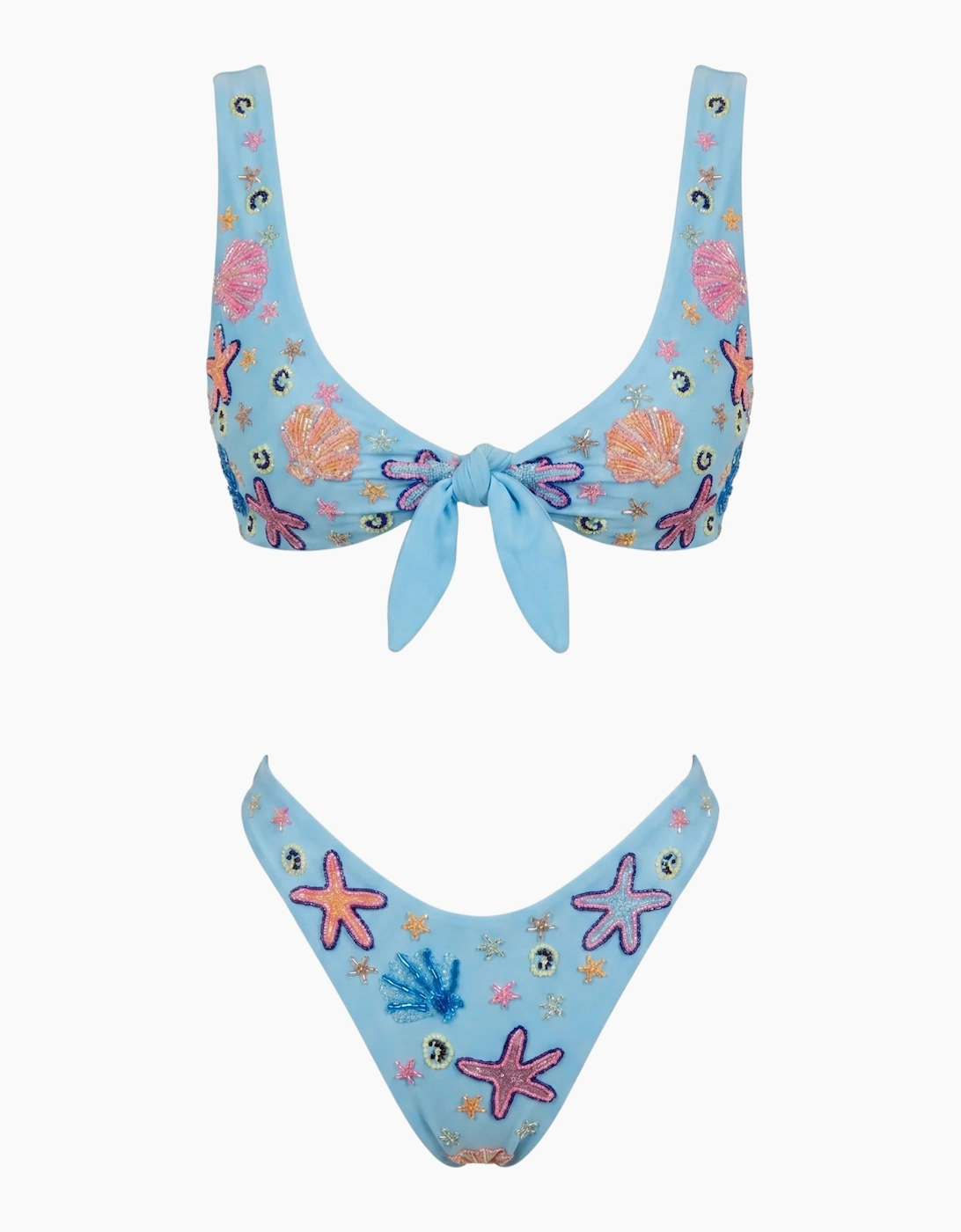 Orla Tie In The Middle Bikini Top in Stock