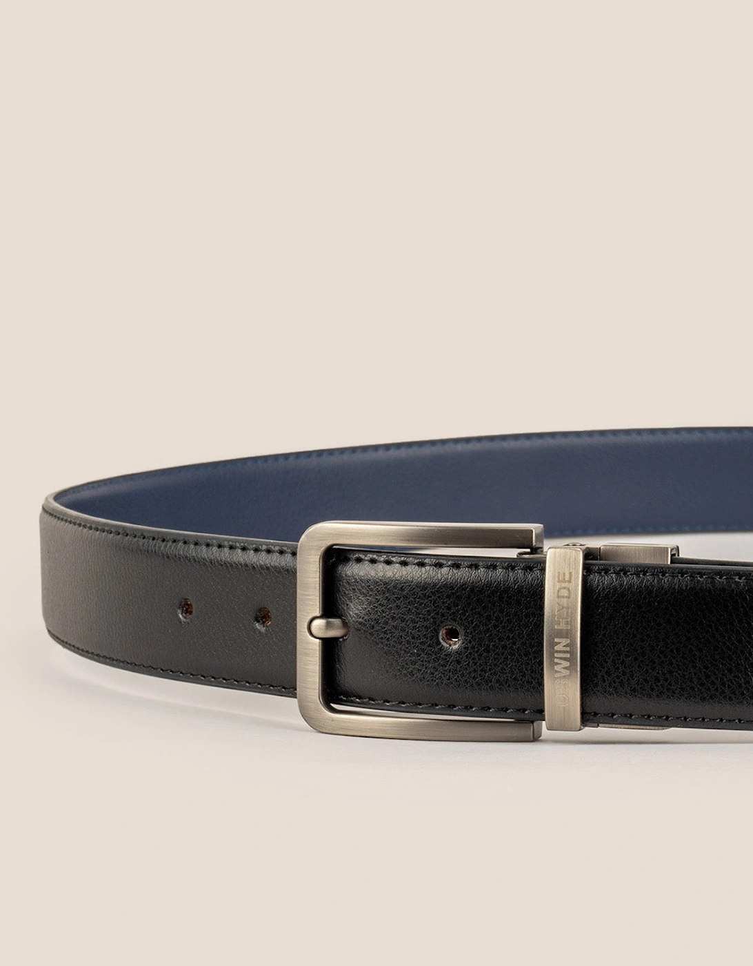 Jim Reversible Black Navy