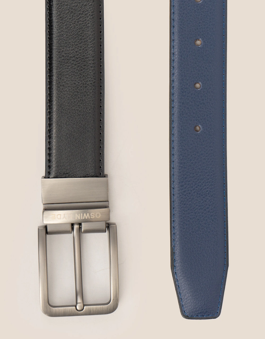 Jim Reversible Black Navy