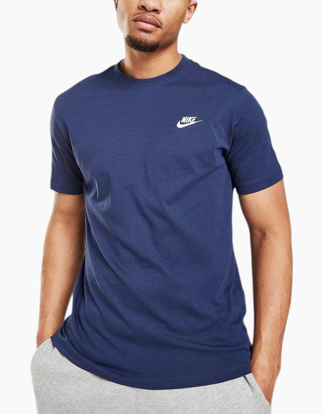 Nike AR4997 Mens Club T Shirts Cotton