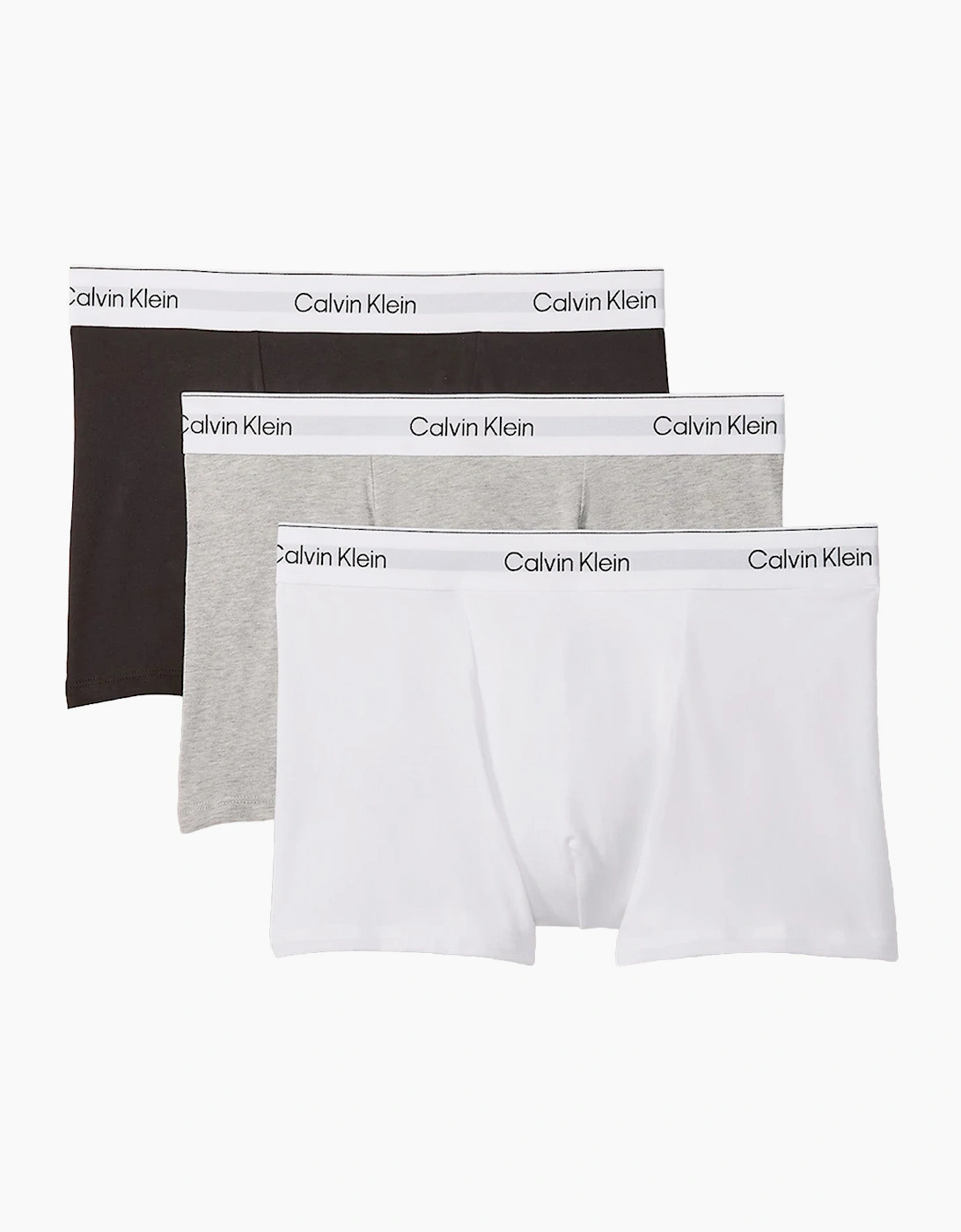 Calvin Klein 3 Pack Icon Cotton Stretch Relaxed Fit Trunk