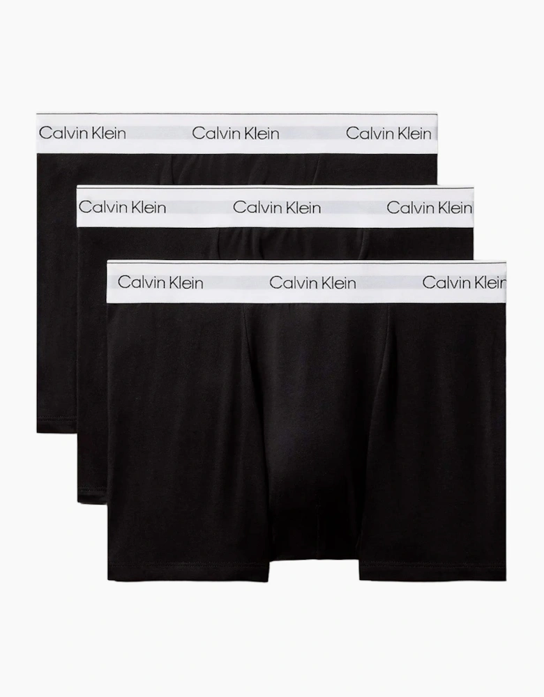 Calvin Klein 3 Pack Icon Cotton Stretch Relaxed Fit Trunk