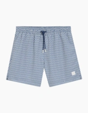 Blue Jacquard
