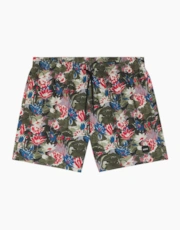 Green Multi Floral