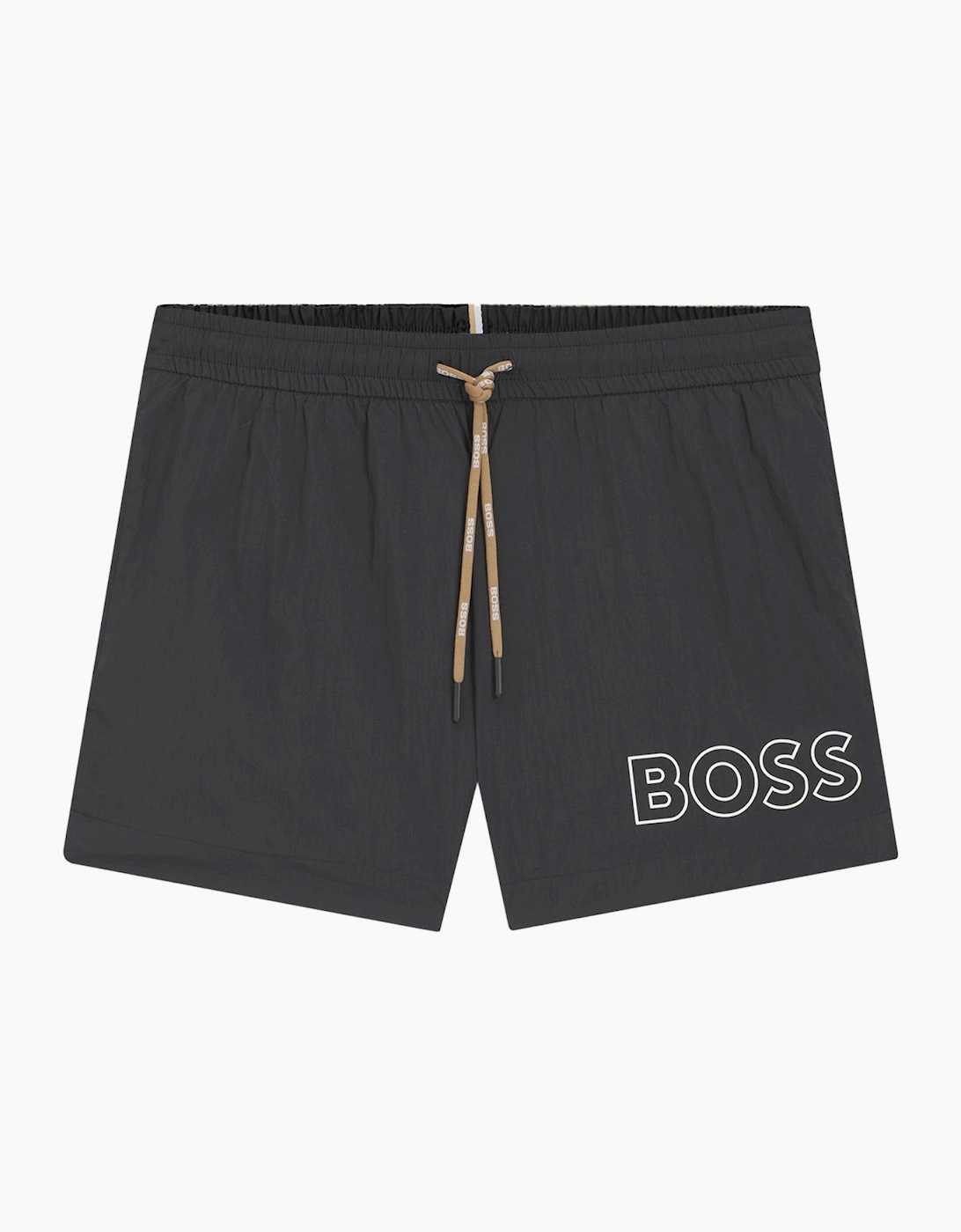 Hugo Boss Men's Boss Mooneye Short Swim Shorts - Black - Size, 37/36/32