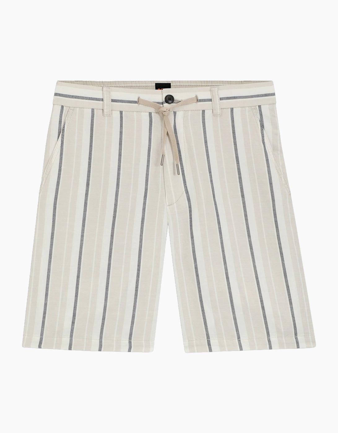 Boss Chino ST 2 Striped Linen Shorts, 2 of 1