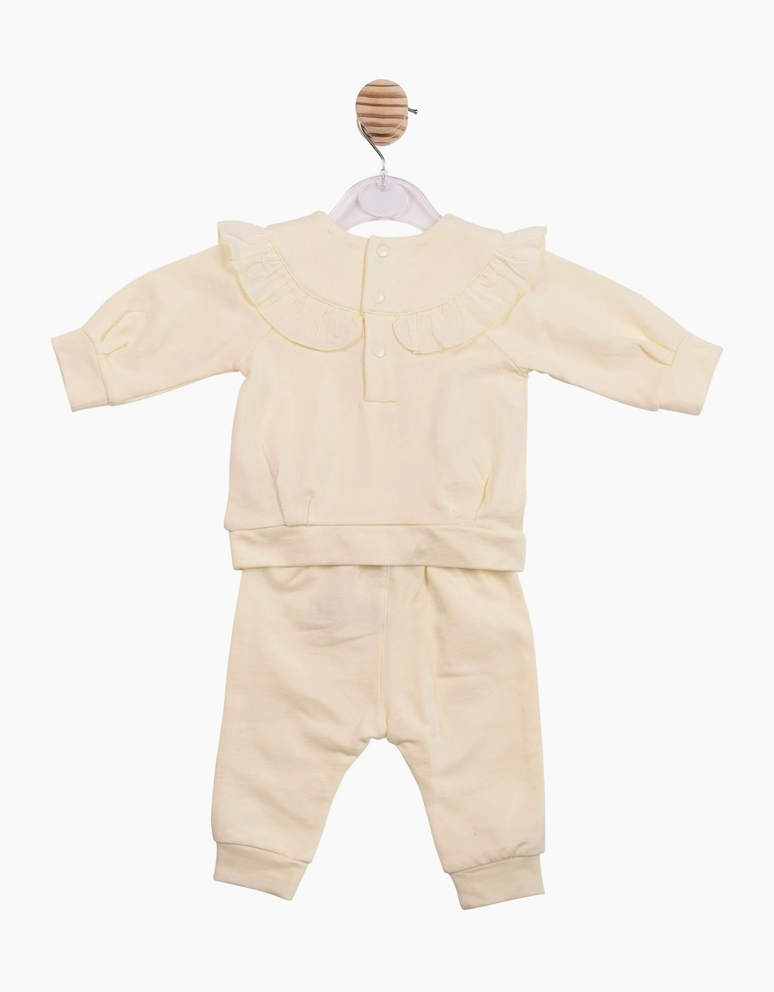 Girls Yellow Lemon Frilled Tracksuit
