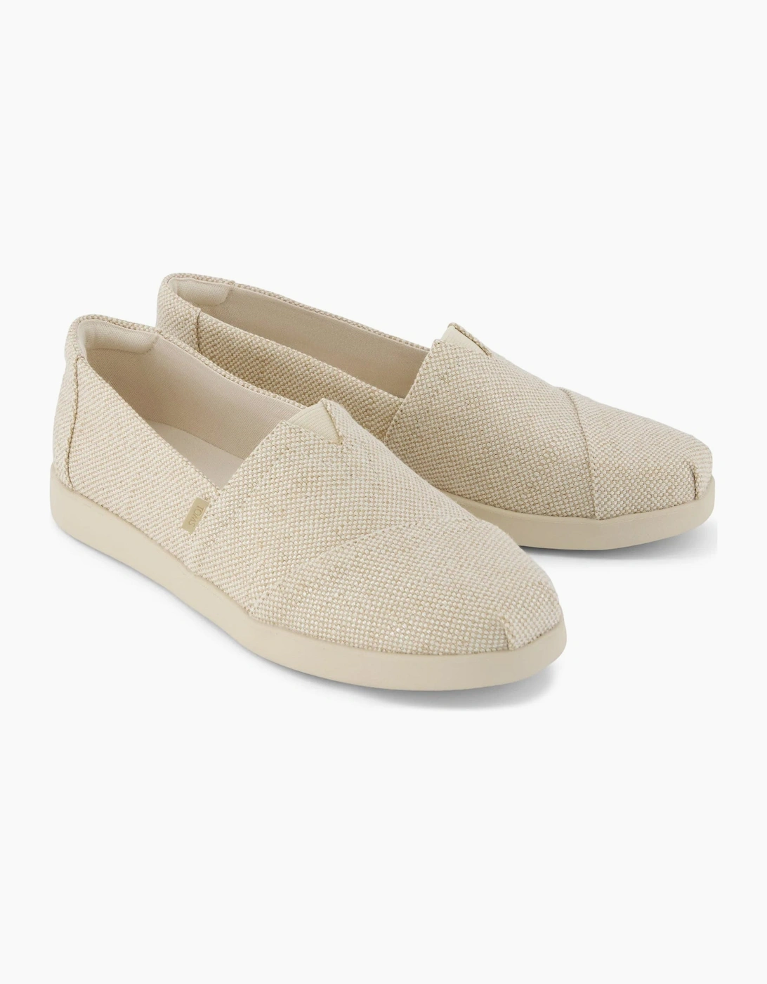 TOMS ALPARGATA PLUS Womens Espadrille Shoes Gold