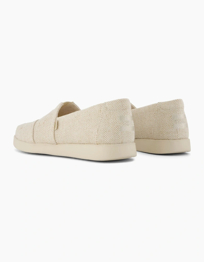 TOMS ALPARGATA PLUS Womens Espadrille Shoes Gold