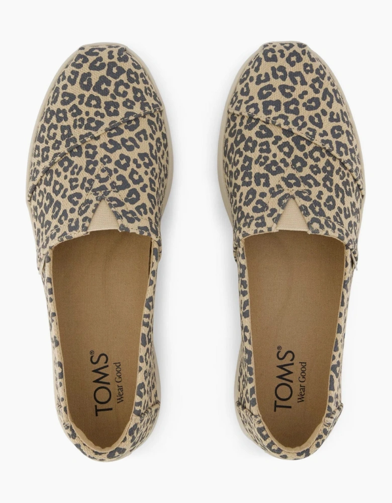 TOMS ALPARGATA PLUS Womens Espadrille Shoes Beige