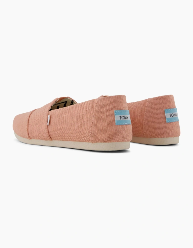 TOMS ALPARGATA CLASSIC Womens Espadrille Shoes Medium Pink