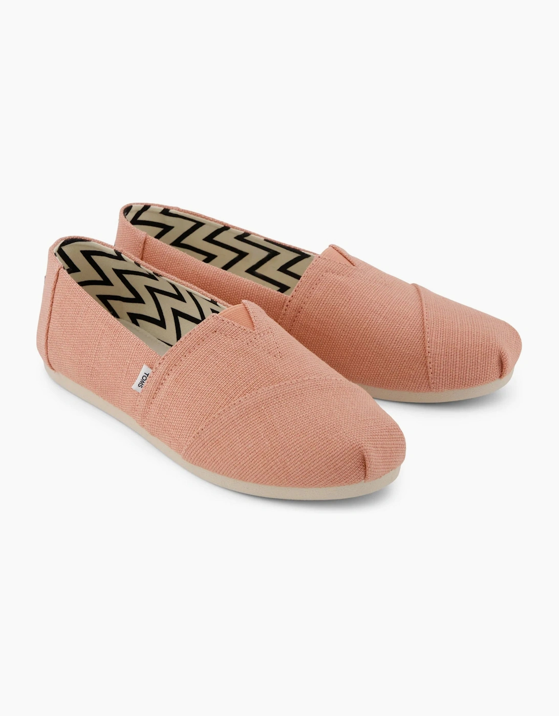 TOMS ALPARGATA CLASSIC Womens Espadrille Shoes Medium Pink
