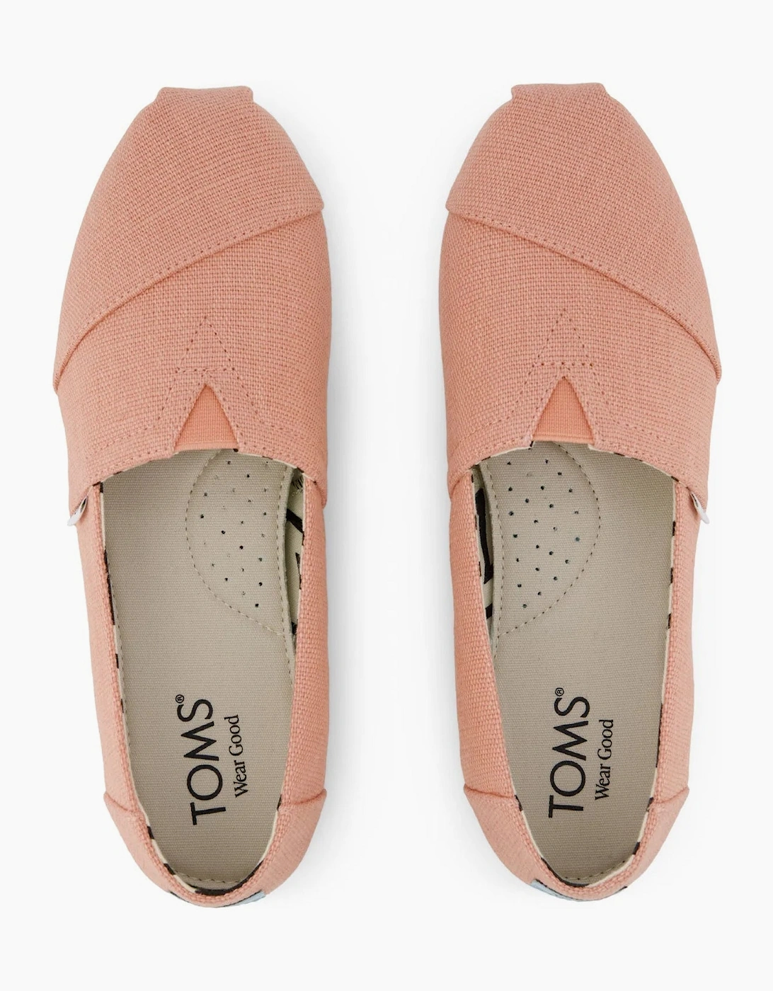 TOMS ALPARGATA CLASSIC Womens Espadrille Shoes Medium Pink
