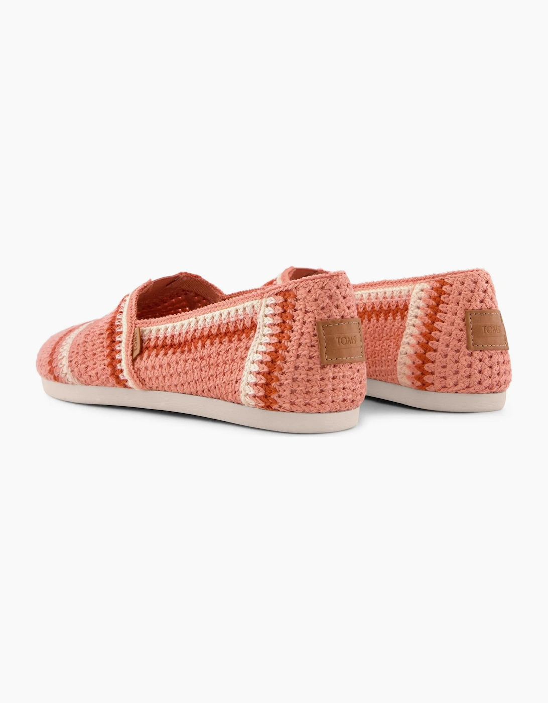 TOMS ALPARGATA CLASSIC Womens Espadrille Shoes Medium Pink