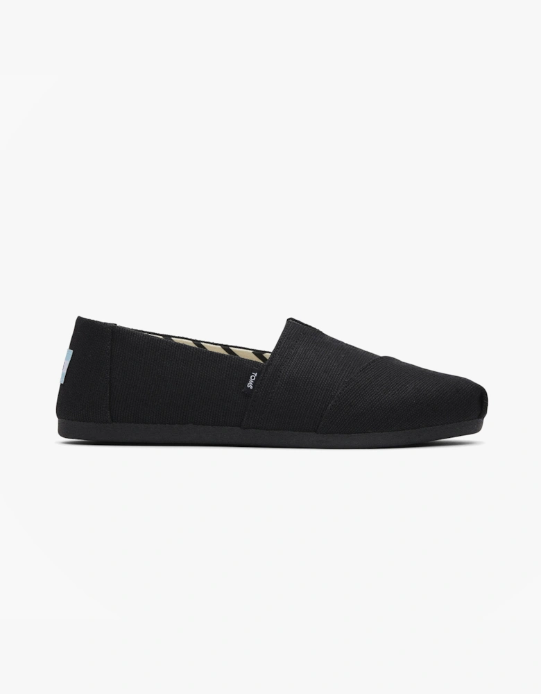 TOMS ALPARGATA CLASSIC Womens Espadrille Shoes Black