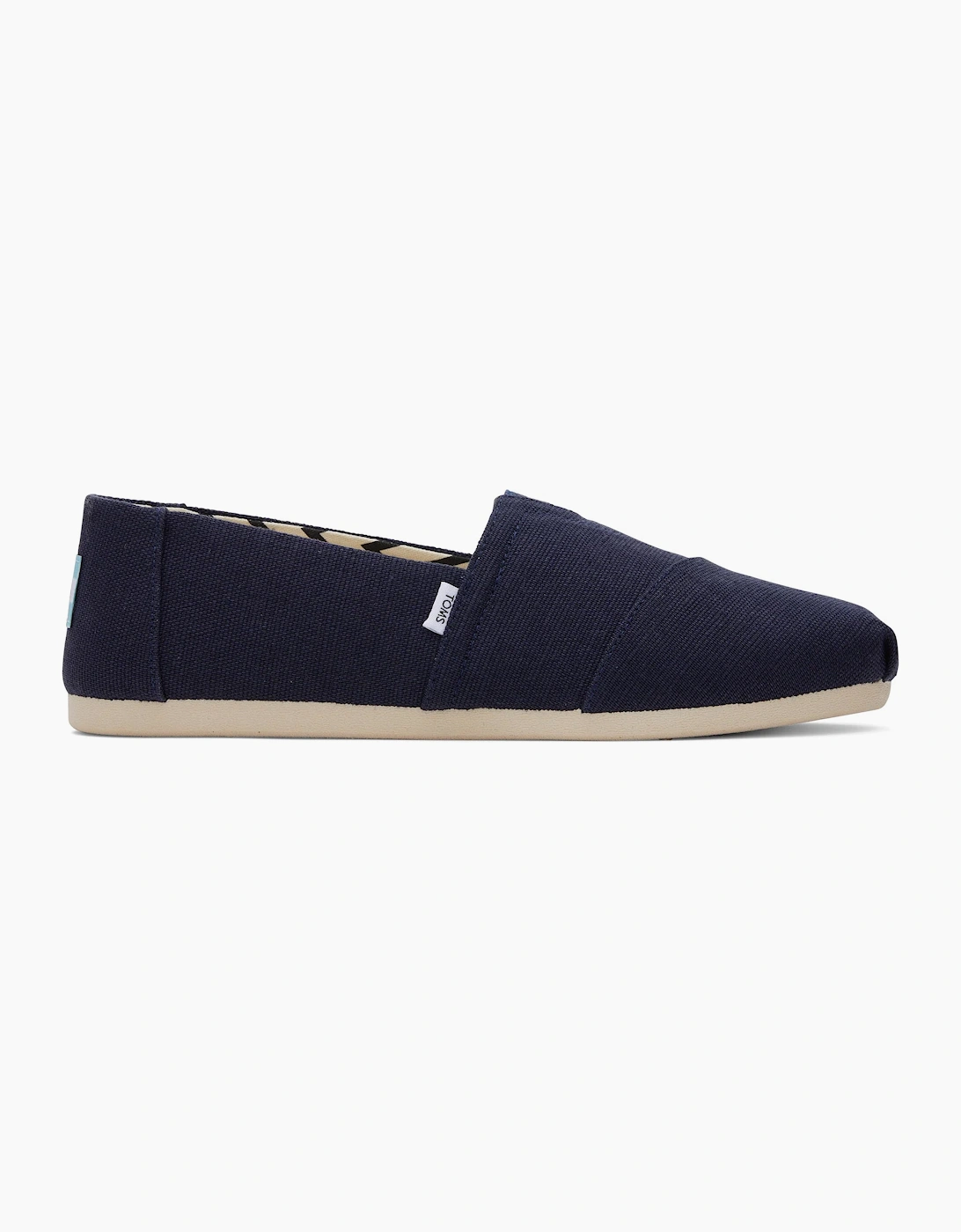 Toms Men's Blue Alpargata Classic Espadrille Shoes Navy - Size: 7