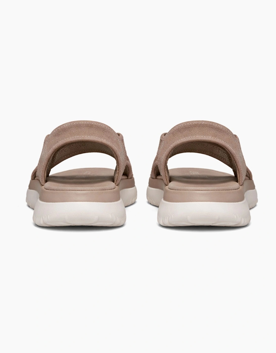 Skechers SUMMITS SANDAL - SWEETLY EVOL Womens Cross Strap Sandals Taupe