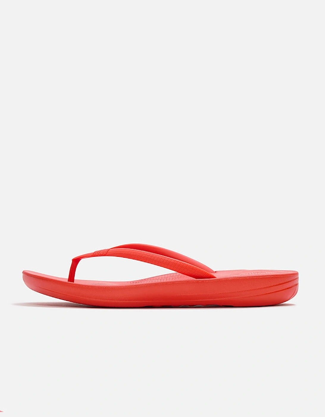 Fitflop Women's Red Iqushion Ergonomic Flip-Flops - Cherry Tomato D49  5