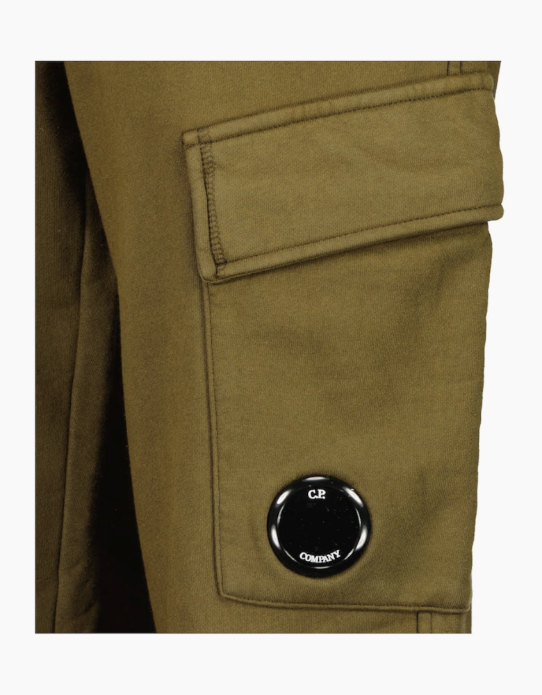 Diagonal Fleece Lens Sweat Pants