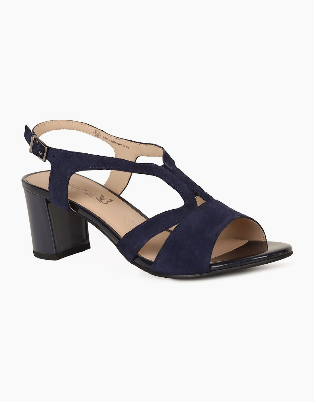 Caprice Women's Navy Sail Sandals  Size 3.5