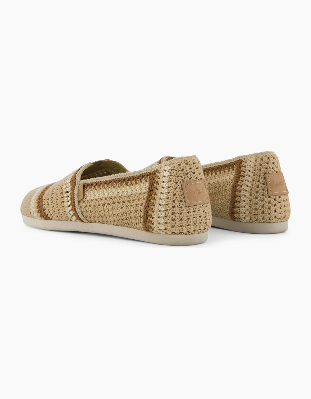 TOMS ALPARGATA CLASSIC Womens Espadrille Shoes Dark Beige